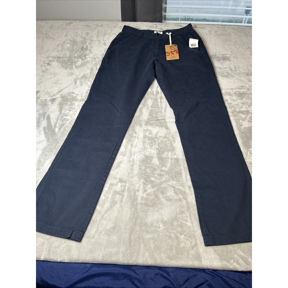 OTB Pants Boys' Cargo Pants Navy Blue Multi Pocket Size 32x34